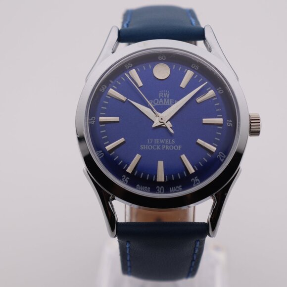 Vintage Roamer ST96 Watch – Swiss Made, 17 Jewels, Manual Wind, Stylish - Picture 4 of 9